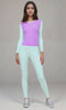 Imi Frosted Mint LYCRA® Mid-Rise Leggings