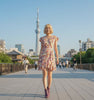 Amai Flounce Wrap Dress