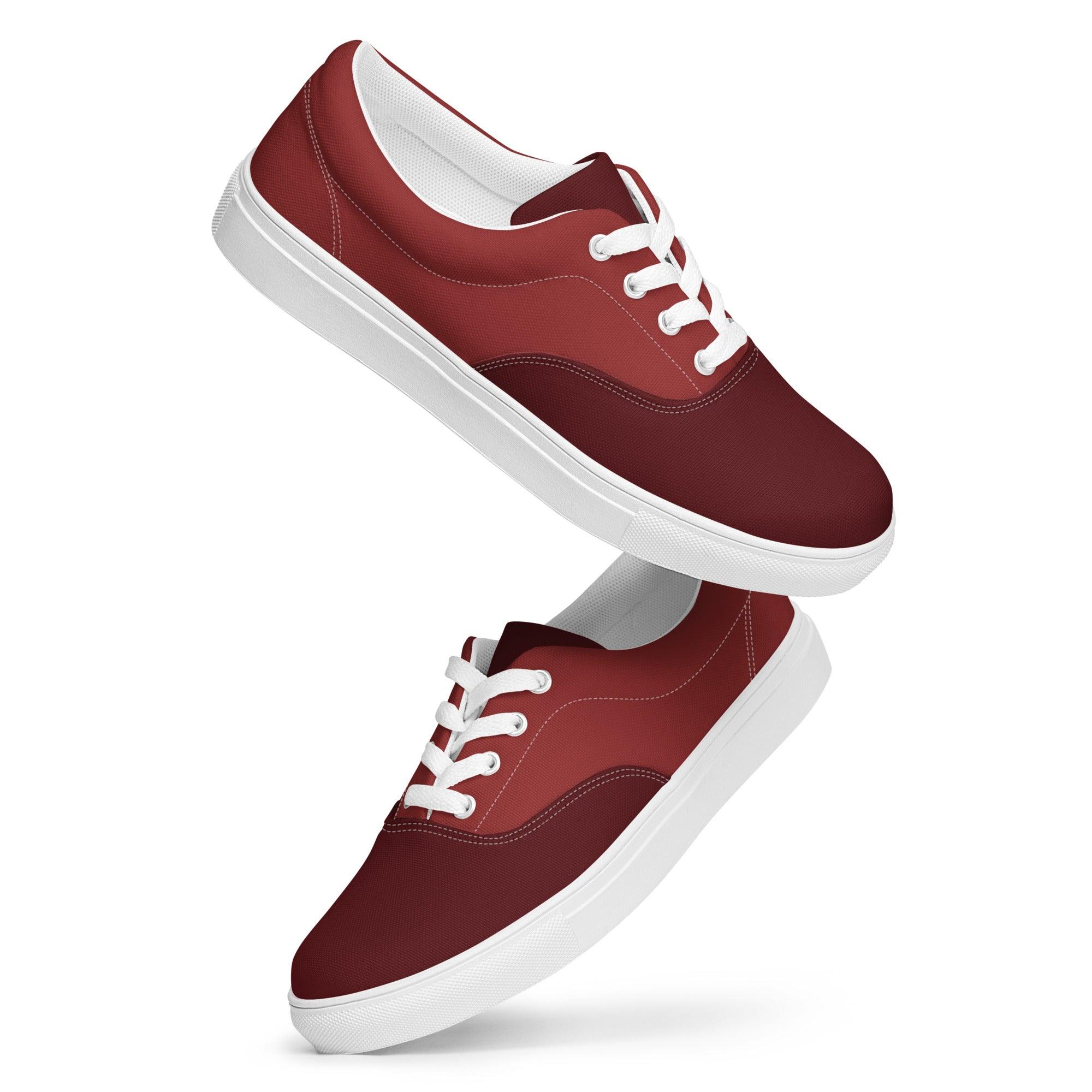 Citra Color Block Lace Up Canvas Sneakers - Blissfully Brand