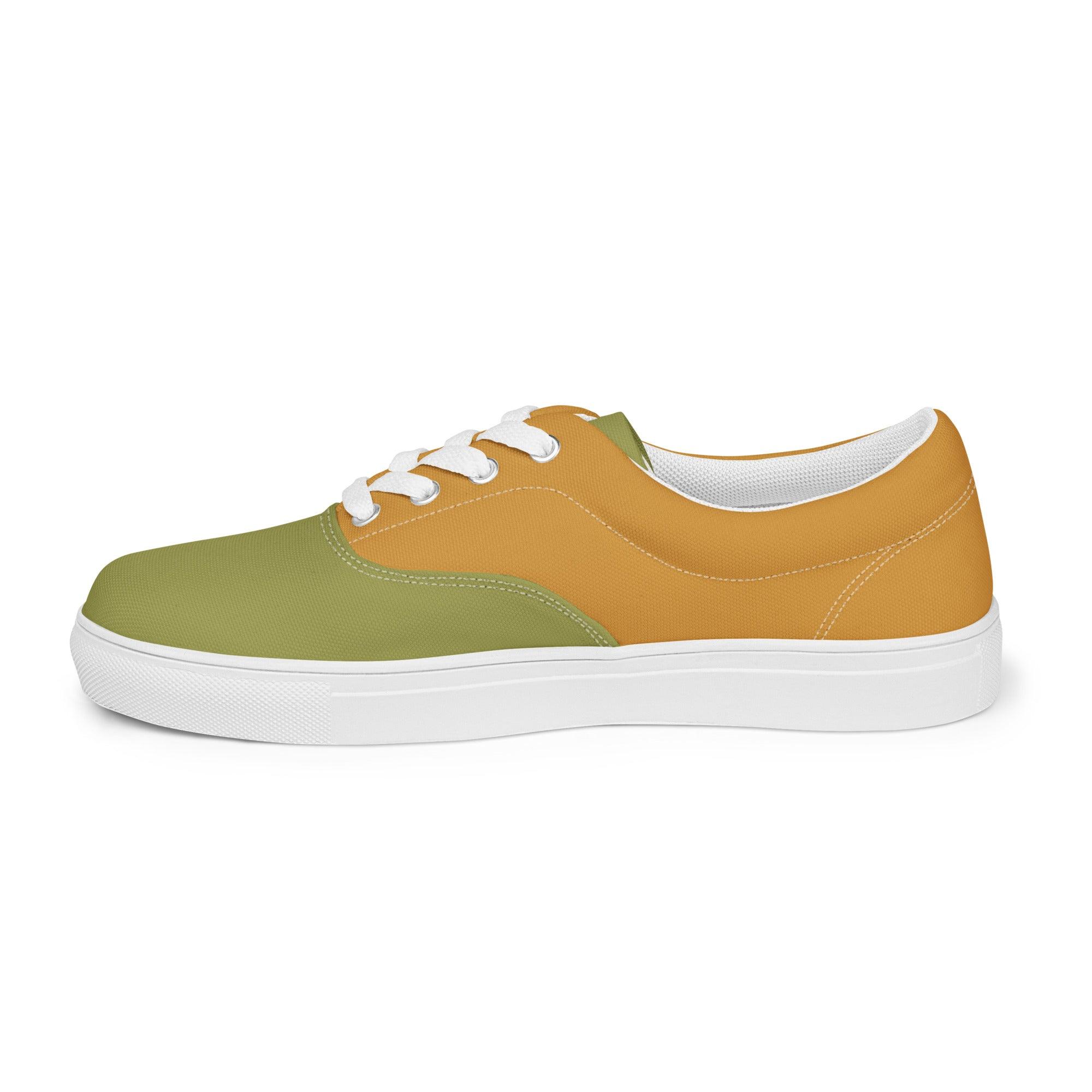 Jana Color Block Lace Up Canvas Sneakers - Blissfully Brand