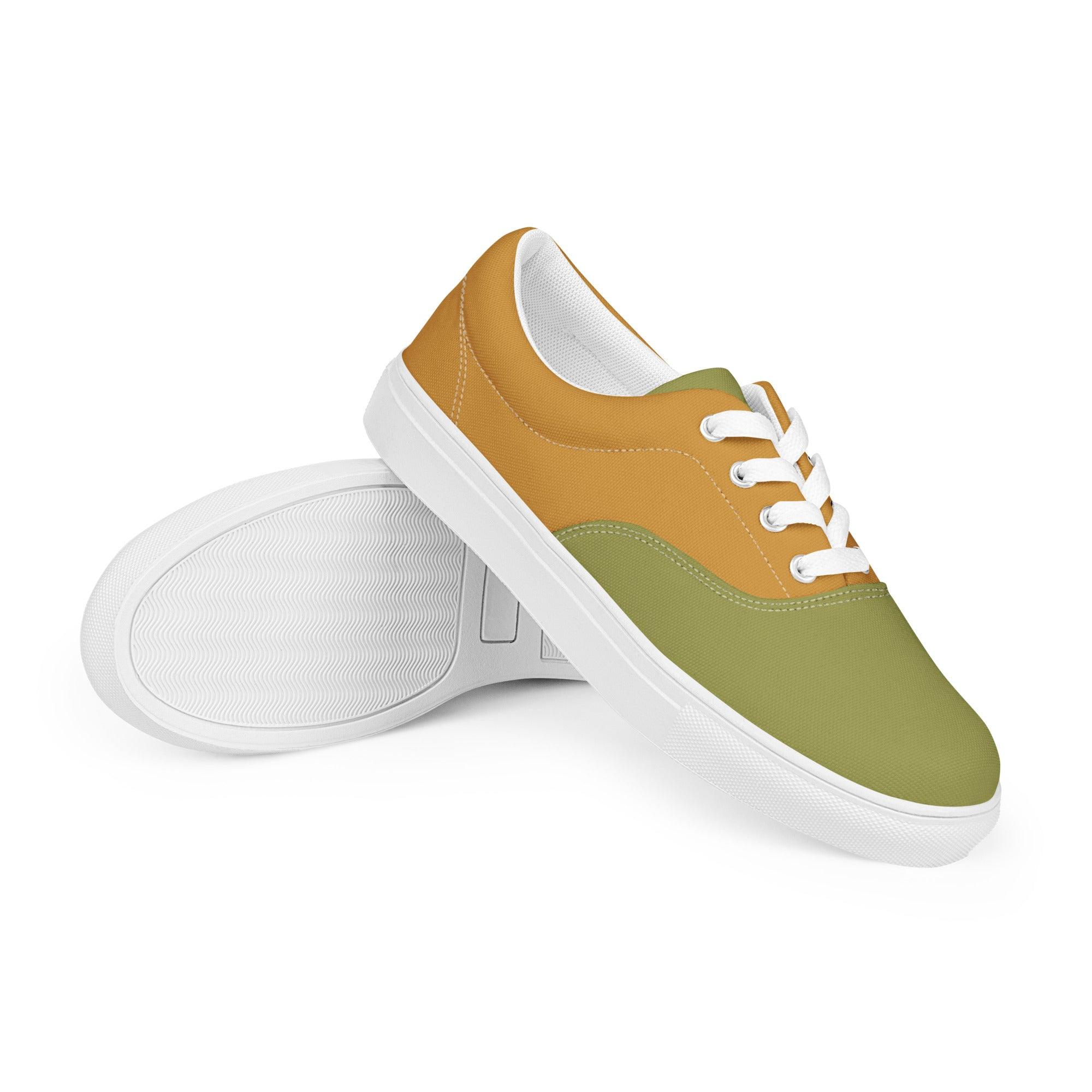 Jana Color Block Lace Up Canvas Sneakers - Blissfully Brand