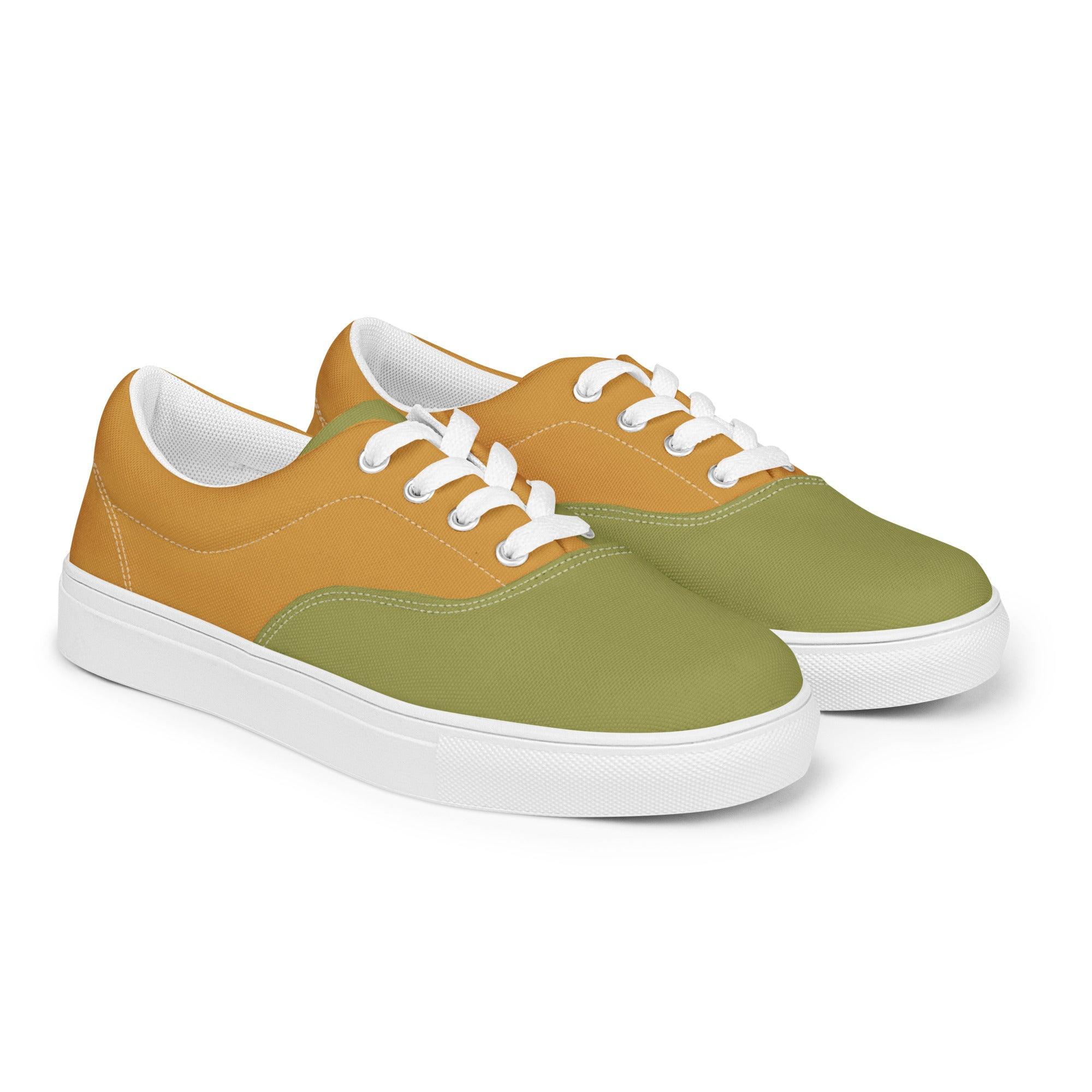 Jana Color Block Lace Up Canvas Sneakers - Blissfully Brand