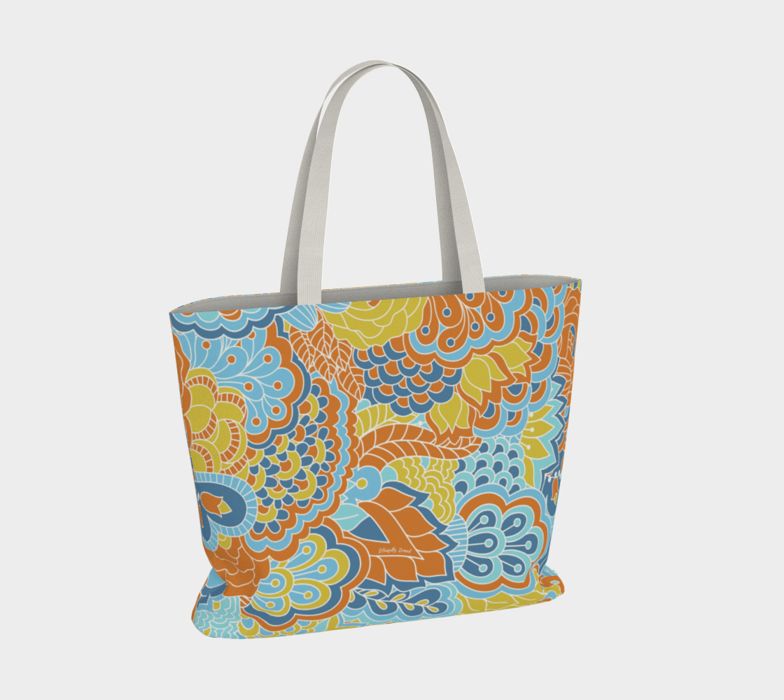 Pinsa Canvas Carry All Tote Bag - Blissfully Brand