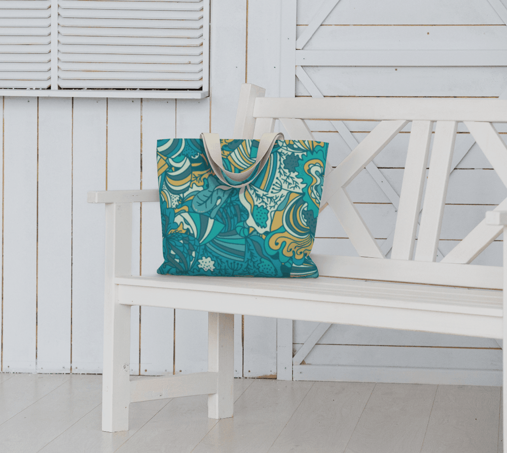 Masu Canvas Carry All Tote Bag - Blissfully Brand