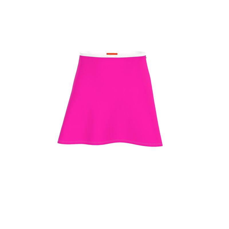 Sameria Rose Pink Mini Skater Skirt - Blissfully Brand