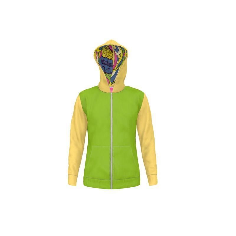 Suki Color Block Zip Polar Fleece Hoodie - Blissfully Brand