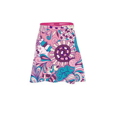 Antina Knee Length Skater Skirt - Blissfully Brand