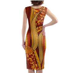 Ame Bodycon Split Leg Midi Dress - Blissfully Brand