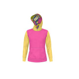 Suki Color Block Pullover Pocket Polar Fleece Hoodie - Blissfully Brand