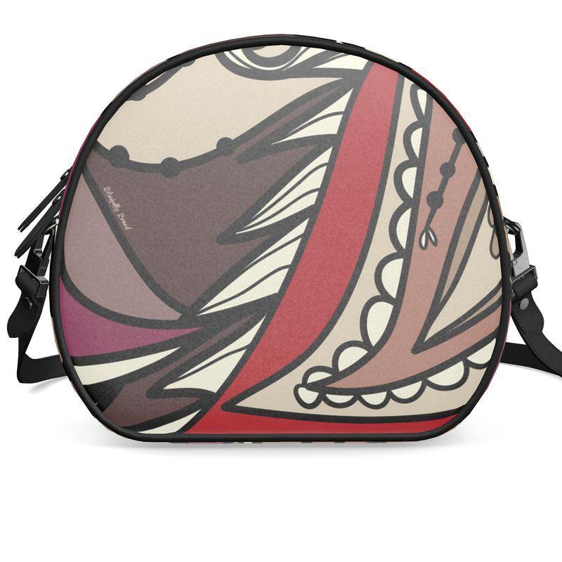 Unia Leather Crossbody Circle Bag - Blissfully Brand