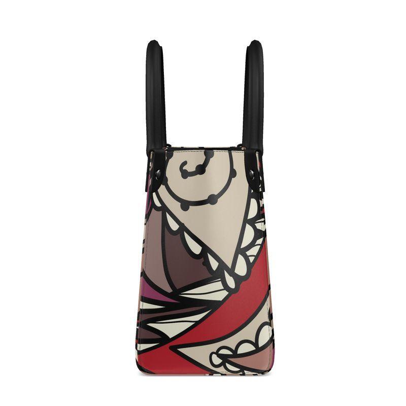 Unia Leather Shopper Mini Tote - Blissfully Brand