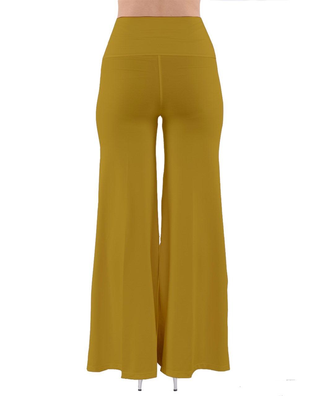 Mina Toddy Yellow Palazzo Pants - Blissfully Brand