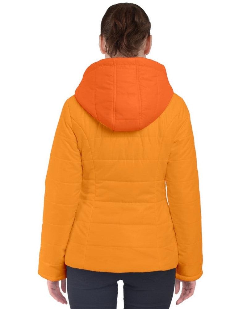 Mandra Color Block Puffer Hood Jacket - Blissfully Brand