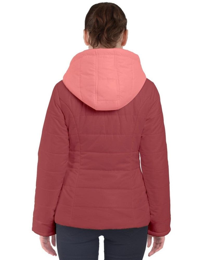 Citra Color Block Puffer Hood Jacket - Blissfully Brand