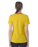 Mandra Yellow Cotton Tee - Blissfully Brand