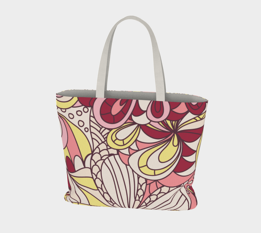 Piki Canvas Carry All Tote Bag - Blissfully Brand
