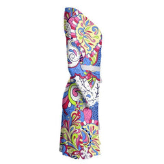 Sechia Wrap Dress - Blissfully Brand