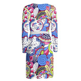 Sechia Wrap Dress - Blissfully Brand