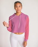 Bubble Gum Cropped Hoodie - Blissfully Brand