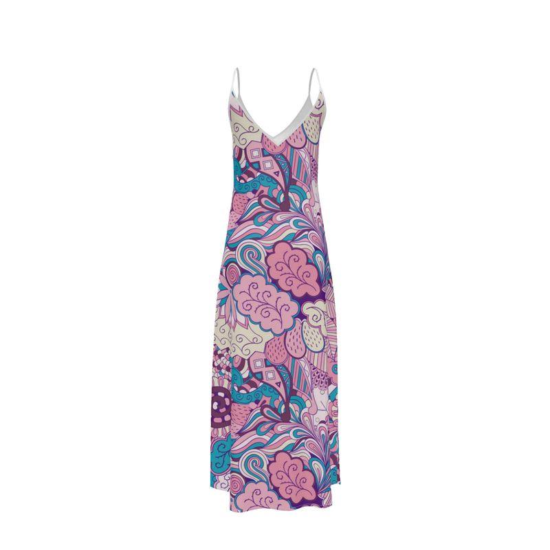 Antina Maxi Slip Dress - Blissfully Brand