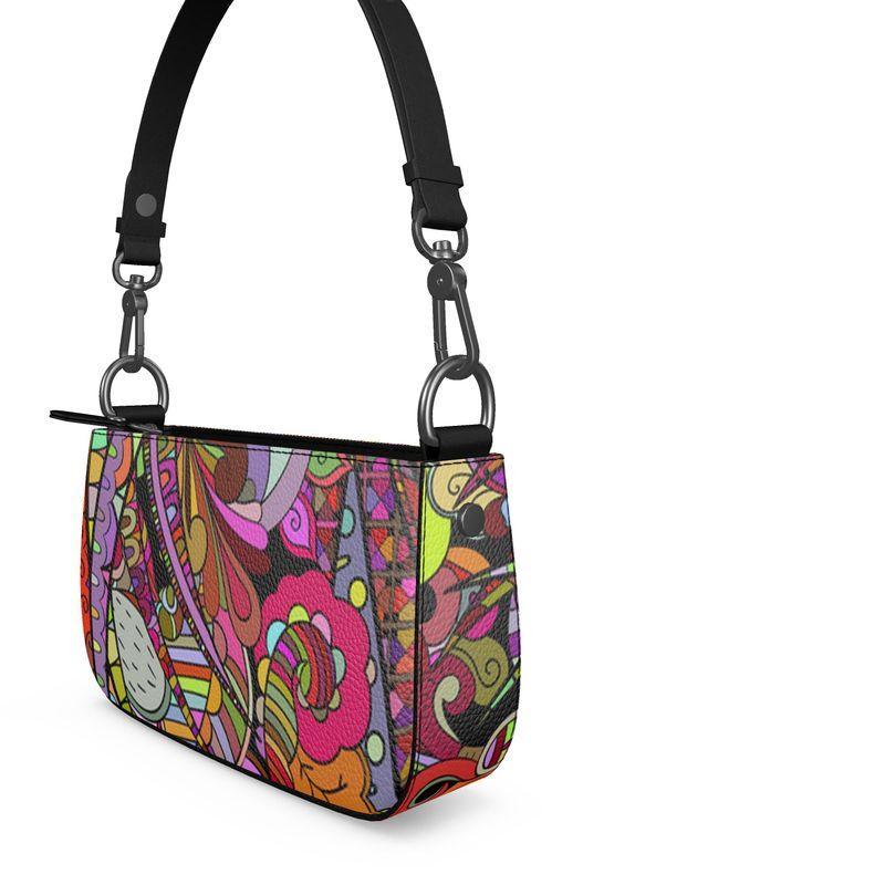 Betsu Small Leather Box Bag - Blissfully Brand