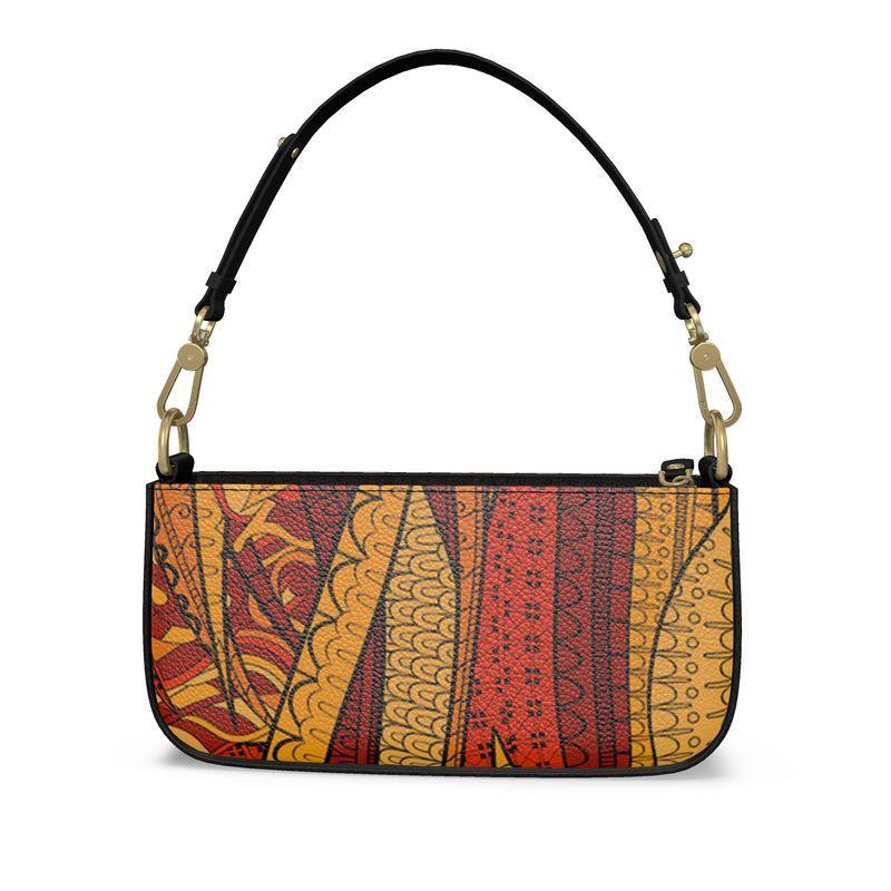 Ame Medium Leather Box Bag - Blissfully Brand