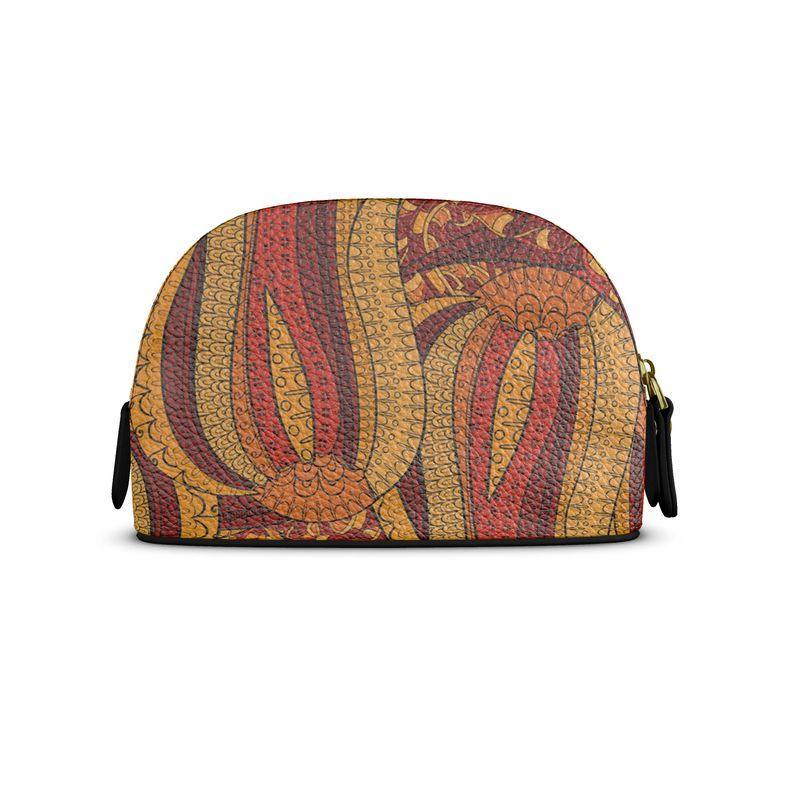 Ame Leather Makeup Bag - Blissfully Brand