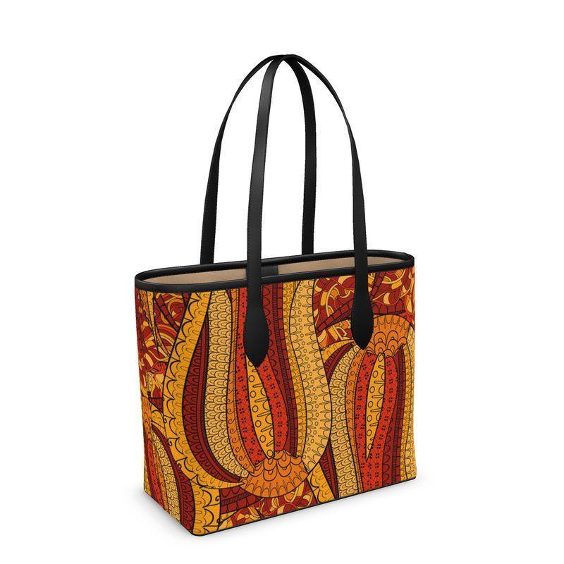 Ame Leather Shopper Tote