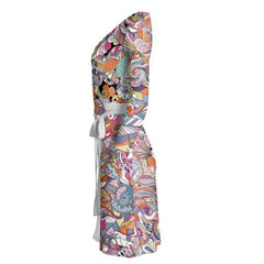 Kyuka Wrap Dress - Blissfully Brand