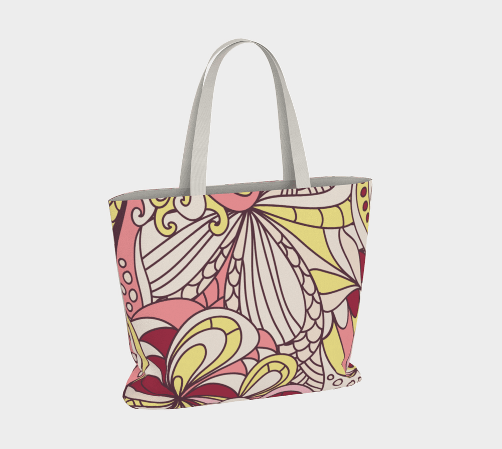 Piki Canvas Carry All Tote Bag - Blissfully Brand