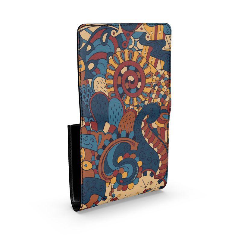 Kuri Leather Fold Over Wallet - Blissfully Brand