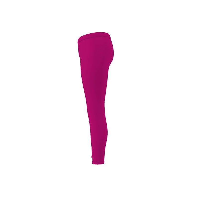 Lina Red Violet LYCRA® Mid-Rise Leggings - Blissfully Brand