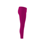 Lina Red Violet LYCRA® Mid-Rise Leggings - Blissfully Brand