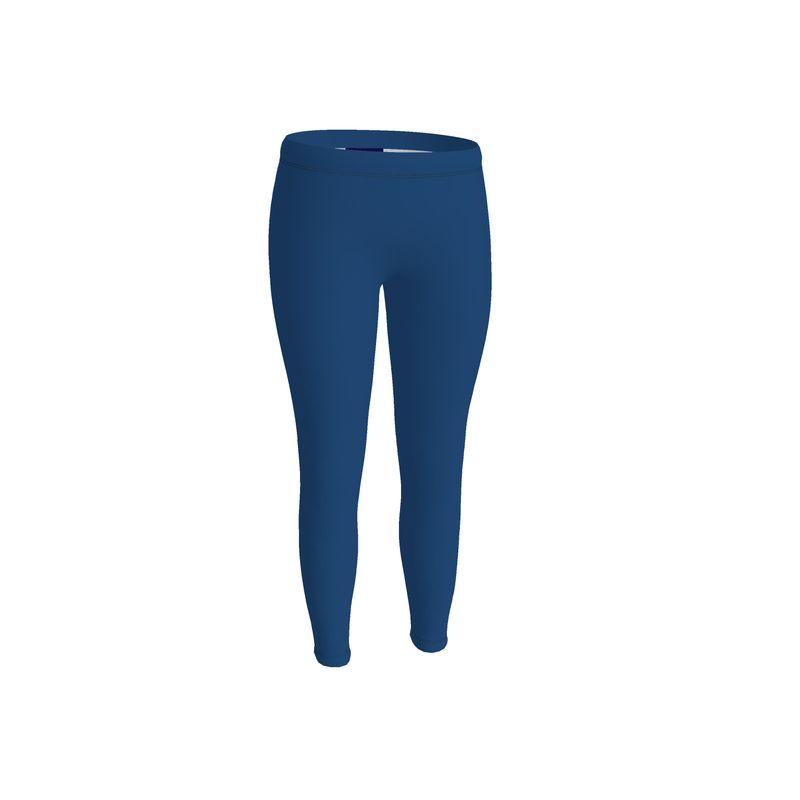 Lina Dark Blue Lycra Leggings - Blissfully Brand