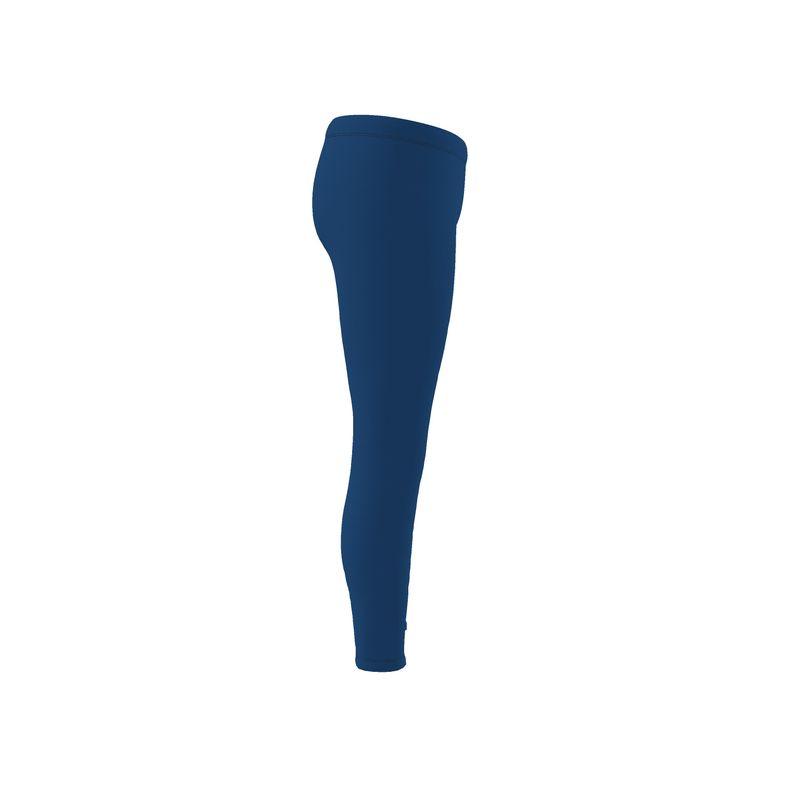 Lina Blue LYCRA® Mid-Rise Leggings - Blissfully Brand