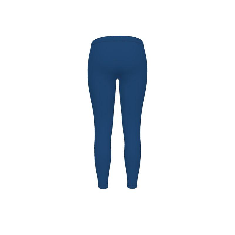 Lina Blue LYCRA® Mid-Rise Leggings - Blissfully Brand