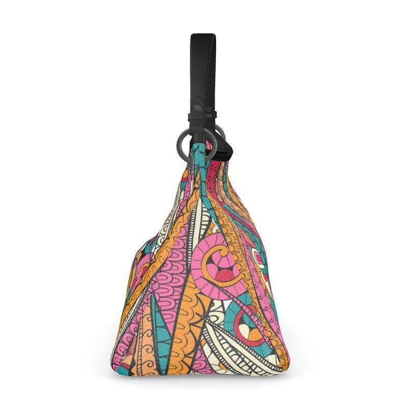 Taki Leather Slouch Bag - Blissfully Brand