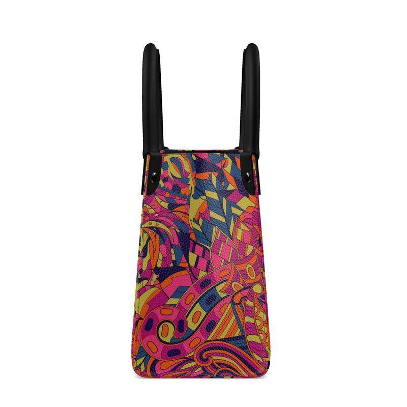 Lina Leather Small Shopper Bag - Blissfully Brand