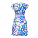 Imi Flounce Wrap Dress - Blissfully Brand