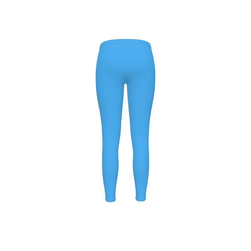 Imi Picton Blue LYCRA® Mid-Rise Leggings - Blissfully Brand