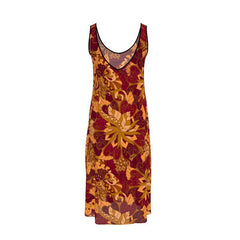 Renai Midi Crepe Tank Dress - Blissfully Brand