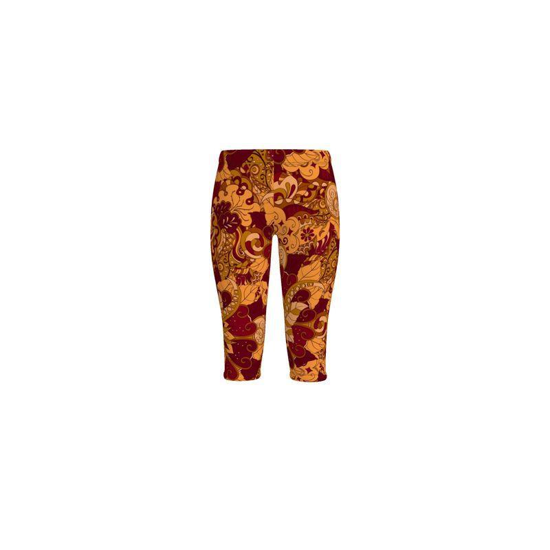 Renai LYCRA® Mid-Rise Cropped Leggings - Blissfully Brand