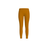 Deep Orange Lycra Spandex Midrise Full Stretch Leggings - Workout Performance - Casual - Handmade in England - Plus Size