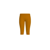 Renai Indochine Orange LYCRA® Mid-Rise Cropped Leggings - Blissfully Brand