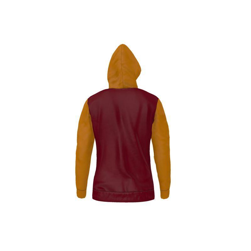 Renai Color Block Zip Polar Fleece Hoodie - Blissfully Brand