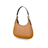 Renai - Indochine Orange Small Leather Curve Bag - Blissfully Brand