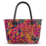 Lina Large Zip Top Satin Tote - Blissfully Brand