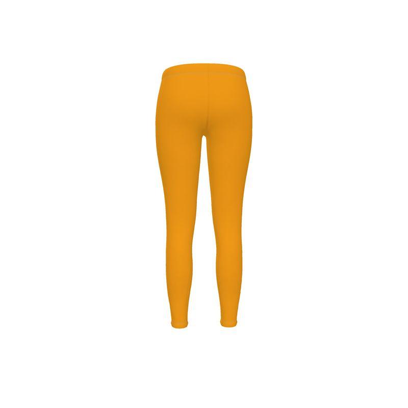 Decora Tall Poppy Orange LYCRA® Mid-Rise Leggings - Blissfully Brand
