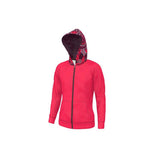Pena Radical Red Zip Polar Fleece Hoodie - Blissfully Brand