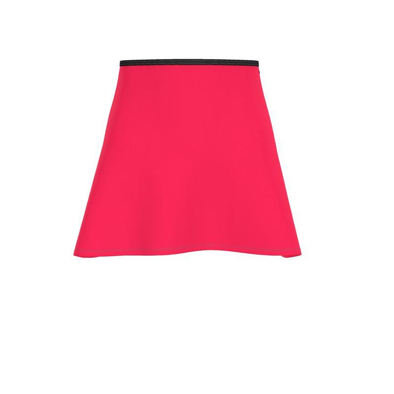 Pena Radical Red Mini Skater Skirt - Blissfully Brand